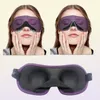 Masque de sommeil 3D Sleep Sleeping Eyeshade Cover Shade Patch Femmes Men Soft Portable Bounkead Travel Travel Eyepatch3520336