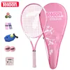 Teloon Super Light Tennis Racket dla Lady Entenner Women Integral Forming Broken Wind Frame Professional Tenis Racquet K021SPA 240108