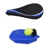 Adults Shaft Trainer Ball Tennis Racket Racquet Strings Set Beach Carbon Paddle Equipment Bag 240108