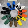 Mocassins en daim confortables pour hommes, chaussures plates jaunes en cuir à enfiler, décontractées, grande taille 48 Zapatos Hombre, offre spéciale