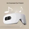 Massager Eye Smart Eye Mask Vibrator Compress Bluetooth Musice Oko oczu pielęgnacja ogrzewania Zmęczenie Zatrzymanie Składane urządzenie ładowanie USB 240106