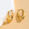 Earrings Designer For Women18K Gold Plated U-shaped Drop Irregular Stud Earrings With Box To Party Weddings Jewelry Gift