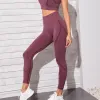 RosEvans – pantalon de Yoga sans couture dégradé, Leggings de Sport en tricot serré, pantalon de Fitness pour femmes, modelant le corps, adapté à la course à pied, à l'entraînement et à la gymnastique