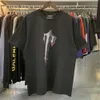 Designer-Modekleidung Tsihrts Hemden Neue Marke Trapstar Decoded Infrarot Doubleyarn Baumwolle Lässiges, lockeres Kurzarm-T-Shirt für Männer Rock