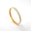 A Classic Cartres Bangle Hot selling minimalist and fashionable Korean version Roman English Instagram fashion internet celebrity bracelet trendy personalized