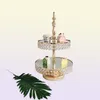 Другое выпечка 315pcs Crystal Cake Stand Set Metal Mircor Cupcake Decoration