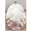 Pendant Necklaces Mother Of Pearl Shell Art Bead 1pcs D4398