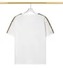 60G68B designer t-shirt zomer korte mouw oversized t-shirt mannen t-shirt tee zwart wit heren kleding