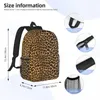 Zaino Zaini con stampa leopardata Zaino per adolescenti Borse da scuola per bambini alla moda Zaino per laptop Borsa a tracolla di grande capacità