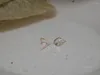 Серьги-гвоздики из стерлингового серебра 925 пробы с геометрическим треугольником для женщин, простые мини-корейские модные ювелирные изделия, оптовая продажа
