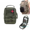 Zakken Tactische tas Molle Pouch EHBO-koffers Outdoor Jacht Auto Thuis Camping Emergency Army Military Tool Pack