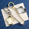 Keychain Designer Chain Men Car Keychains Fashion Cadenas smycken gåvor Keyring rostfritt stål kvinnor klassiska väskan charm nyckel kedjor