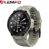 Montres Lemfo K22 Smart Watch Bluetooth Call Sports Watches 400mAh Big Battery Smartwatch Men Women Women Ip67 Fitness imperméable 240 * 240HD