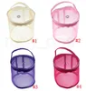 Knitting Yarn Storage Bag Case Yarn Drum Women039s Crochet Hook Thread Pouch Round Mesh DIY Knitting Crochet Tote Bag RRA44285257907