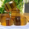 Natural Exquisite Fluorite Statue Crystal Hand Carving Gemstone Home Renovation Gift