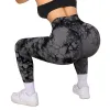 Tie Dye Yoga Pants Leggings Women High Waist Yoga Clothing Running Sports Fitness Workout Push Up Tights Scrunch Butt