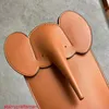 Loewies Elephant Pouch Umhängetaschen Luo Yiwei's Kalbsleder Little Elephant Handytasche Elefantenförmige kleine Tasche Cross Body Cute Mini HB6B