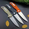 Knife 3 Colors Shirogorov EDC Camping Folding Knife D2 Blade Pocket Flipper Blade Tactical Knives Self Defense Hunting Tools with Clip