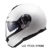 Casques de moto 1 paire de bouclier de casque pivote la plaque de base pivote pour FF300 FF325