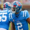 # 2 Matt Corral Ole Miss Rebels College Football Джерси, мужская, женская, молодежная, сшитая