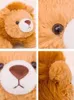 3748cm Soft Cute Lion Elephant Toys Stuffed Animals Bed Sleep Decor Gift Doll for Kids Friends 240106