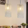 Crystal kroonluchter verlichtingsarmaturen, 1-licht luxe elegant plafond kroonluchter, slaapkamer, eetkamer, hangende kroonluchter verlichtingdecoratie