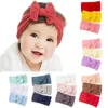 Hair Accessories Toddler Infant Baby Boys Girls Solid Bow Hairband Headwear Headband Elastics 3 Pack