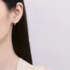 Orecchini a bottone stile Hip Hop Bottone auricolare a cinque stelle Versione coreana femminile Versatile lusso Qixi Regali di San Valentino all'ingrosso