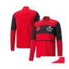 Vestuário de motocicleta Novo F1 Racing Hoodie Primavera e outono Team Sports Jacket com a mesma personalização Drop Delivery Automóveis Mot Dh619