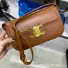 10a designer bolsa feminina crossbody alça de ombro de couro baguette tofu de alta qualidade com logotipo real