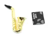 Mini Reting Pipe Saxophone Trumpet Form Metal Aluminium Tobaksrör Nyhetsartiklar Presentkvarn Rökverktyg1319045