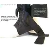 Ankle Brace Support Stabilizer Sports Football Compression Adjustable Lace Up Ankle Socks Protector Orthosis 240108