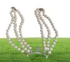 Designer Multilayer Pearl Rhinestone Orbit Necklace Clavicle Chain Baroque Pearl Necklaces for Women Jewelry 1730764