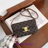 7A Quality Designer Handbags Lady Fashion Bags 2023 New Versatile Underarm Bag Small High One Shoulder Handheld Square for Women With Real Logo