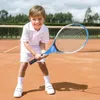 Kids Tennisrackets 1 Paar Jeugd Racket Met Cover Goede Controle Grip Racket BeachTennis Voor Beginner Jongens Meisjes 240108