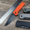 Knivtaktisk knivfoldning Knife D2 Blade Portable Outdoor Hunting Rescue Hand Tool EDC Camping Knife Nylon Handle