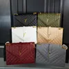 10 Designer envelope bag chain wallet women designer bag luxurys matelasse grain leather shoulder handbags crossbody bag cassander purse