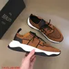 Läder sneaker berluti casual skor berluti herr ny skugga stickat tyg sneakers lätta och andningsbara löparskor 2024 Springsummer Mens Shoe Tre HBMP