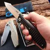 Couteau ZT 0393 couteau pliant tactique EDC 3.7 pouces lame en acier 9Cr18MoV G10 poignée roulement à billes couteaux de survie assistés