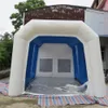 wholesale Free ship Giant colourful Car Tents with 2Blowers Inflatable Cars Workstation Spray Paint Tent Booth Mobile Shelter Room Airbrush Outdoor