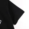 Designer hochwertiger Frühling Sommer Herbst neuer Fleece-Prozess Kurzarm-T-Shirt Doppelgarnstoff für Männer und Frauen