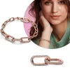 Ciondolo di connessione di vendita caldo con ciondolo in argento 925 adatto per le donne Accessori moda fai da te PAN ME Bracciale originale Spedizione gratuita