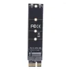 Conectores de cabos de computador S 1Pc Pcie para M2 Adaptador Nvme Ssd X1 Riser Pci-E Pci Express M Key Connector Drive de estado sólido interno Dro Otkry