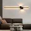 Wall Lamp SGROW Designers Recommend Minimalist Strip Bedroom Bedside Creative Modern Simple Living Room Lamps