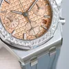 Case With Diamond Watch Automatic Mechanical 7750 Movement Watches 37mm Luminous Waterproof Sapphire Women Wristwatch Montre de Luxe