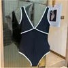 Högkvalitativ designer Ladies Summer Beach Bikini Underwear Womens Swimsuit Tank Bathing Suits Sexiga badkläder i ett stycke