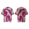 Magliette High Street Tie Dye Tees Eur US Taglia T-shirt nere vintage Tops Hip Hop Tee Real Pics