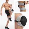 1Pair Thickning Football Volleyball Sports Knee Eva Pad Silicone Non-Slip Pads Protect Cycling Sports Safety Kneilleras 240108