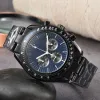Wrist for 2023 New Mens S Watches All Dial Work Quartz Watch Top Brand Clock Men Fashion Stainless Steel Strap Bb02