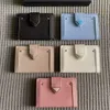 Designer Classic Wallet Men's and Women's Cross Pattern Multi-Card Multi-Layer Utseende Wallet Solid Color Storage Multi-Card Bag